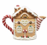 Gingerbread Teapot Cookie Jar by House of Lloyd