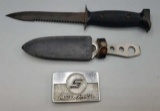 Snap-On Belt Buckle, Paratroopers Knife by