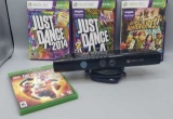 Xbox 360 Kinect w/3 Games, Xbox One Game
