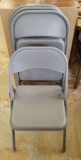 (4) Sudden Comfort Folding Chairs