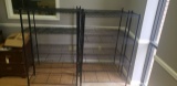 (4) Metal Shelf Units