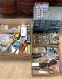 Assorted Nuts, Bolts, Nails, Utility Items, Etc