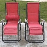(2) Lounge Chairs