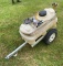 Pull Behind Stainless Steel Single Axle 25 Gallon