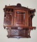 Victorian Wooden  Wall Shelf with Beveled