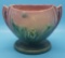 Roseville Pottery Thorn Apple Rose Double