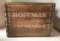 Hoffman Beverages Antique Wooden Crate--