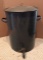 Large Granite Ware Spigot Pot with Lid, 13.5’’ i
