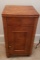 Antique Cabinet with Drawer and Door, 16 3/4’’ W