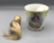 Antique Porcelain Shaving Mug