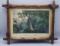 Framed Forest Scene Summer, Currier & Ives--