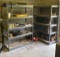 (2) 5-Shelf H/D Steel Shelf Units