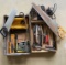 (2) Boxes of Assorted Carpenter Tools