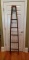 Antique Wooden Ladder, 75 7/8’’ Tall
