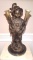 Bronze Lamp, Apline Boy by Haubner, 26.5