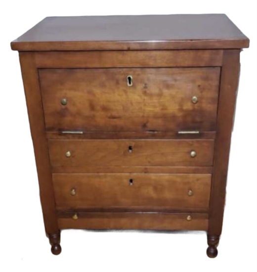 Early 19th Century Walnut Fall Front Child's  Desk
