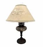 Kerosene Lamp with Hurricane Shade and Lamp S