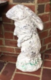 Concrete Rabbit Yard Ornament - 19 1/2” H