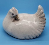 Handmade Pottery Hen