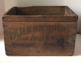 Patek Brothers Wooden Box, 15 1/4’’ x 11 1/4’’ x