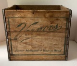 Vintage Vernor’s Wood Milk Box, 14 3/4’’