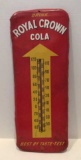 Vintage Royal Crown Cola Thermometer Sign, 25