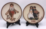 (2) Norman Rockwell Limited Edition Plates--Dave