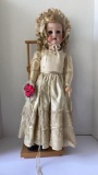 Antique German Handwerck Doll with Original Box