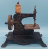 Antique Child’s Toleware Sewing Machine