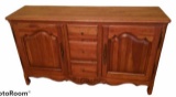 Ethan Allen Buffet, 64’’ L, 18 1/4’’ W and 36’’ T