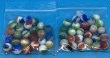 (50) Vintage Multi-Color Marbles