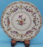 Dresden 6 1/4’’ Decorative Plate with Floral