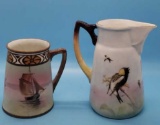 Nippon Cup & Bobolink Pitcher