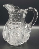 Cut Crystal Pitcher