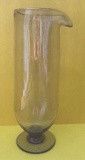 Vintage Large Footed Glass Beaker, 19 3/4’’ Tall