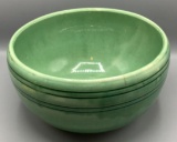 Green Stoneware Mixing Bowl, 11’’ In Diameter at
