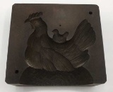 Antique Chicken Butter-mold