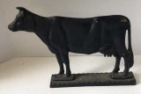Black Cast Iron Cow, 11 3/4’’ W x 8 11/16’’