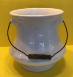 Sterling Co. Porcelain Slop Jar, 10’’ Tall and