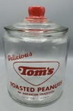 Tom's Roasted Peanut Jar