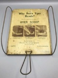 Vintage Oven Scoop by Eagle Can Company Patented