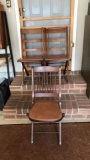 (3) Wooden Folding Chairs