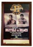 Framed 6/19/92 Holyfield vs Holmes World