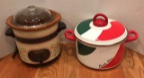 (2) Small Appliances: Crockpot and Pasta Pot