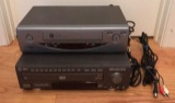 GE DVD Player and GE VHS Player