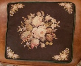 Needlepoint Down Pillow