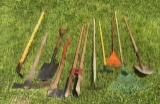 (10) Assorted Yard Tools