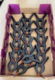 (20) Assorted Spring Clamps