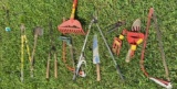 Assorted Short Handle Yard Tools