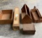 (5) Wooden Boxes - Some Primitive and Antique